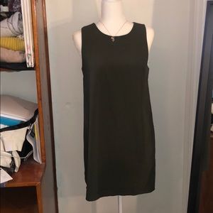 Deep Olive Green Dress